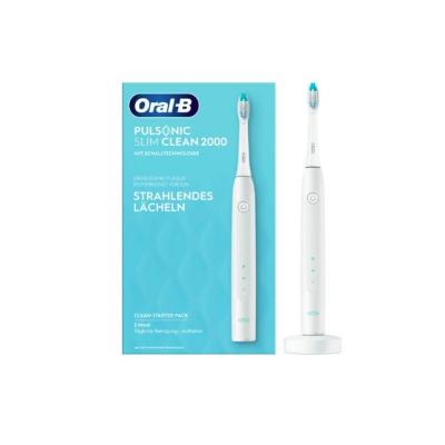 Braun Oral-B OralB Toothbrush Pulsonic Slim Clean 2000 white (304425)