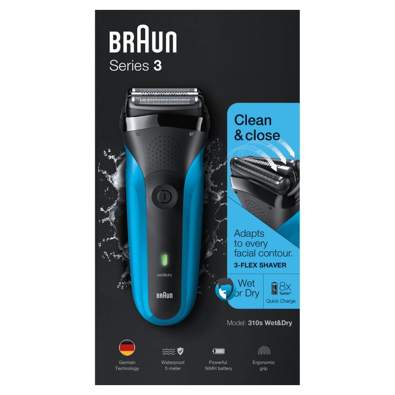 Braun Shaver Series 3 310s blue-black blueblack (81569940)