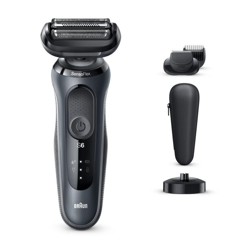 Braun Shaver Series 6 60-N4500cs 60N4500cs Wet&Dry grey black(240921)
