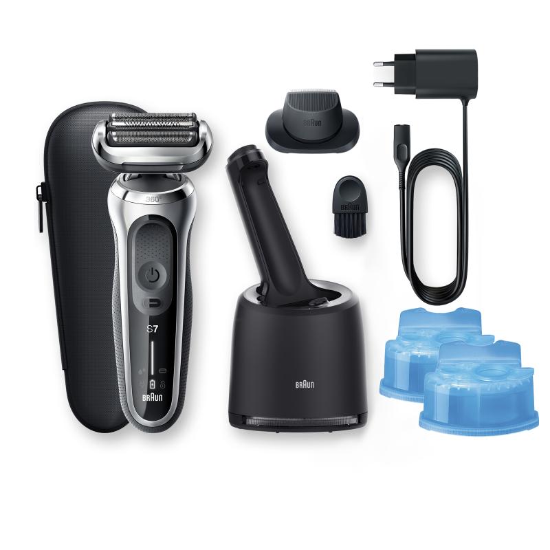 Braun Shaver Series 7 70-S7201cc 70S7201cc + CCR black Schwarz (405511)