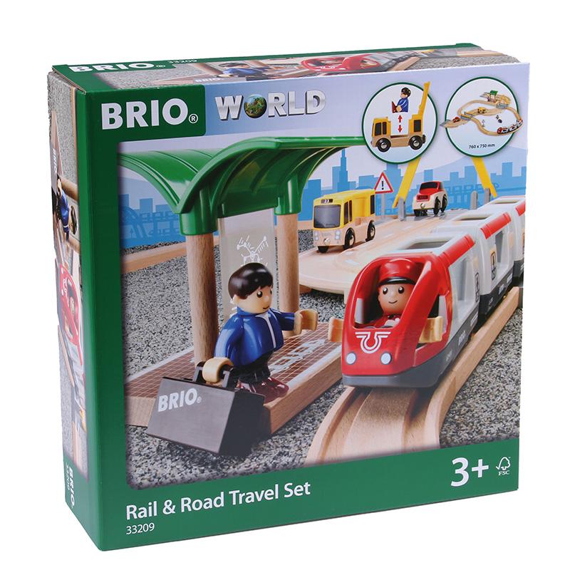 楽天カード分割】 BRIO 33209 railroad travel set lepiceriedeshalles