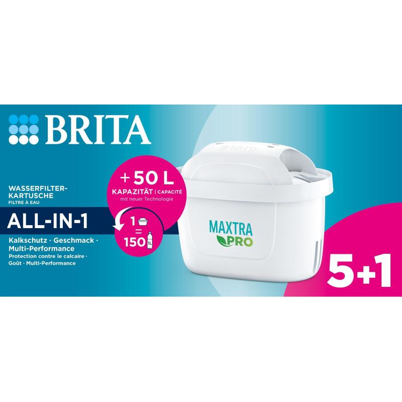 Brita Maxtra Pro All-In-1 AllIn1 Filterkartuschen 5+1 (120559)