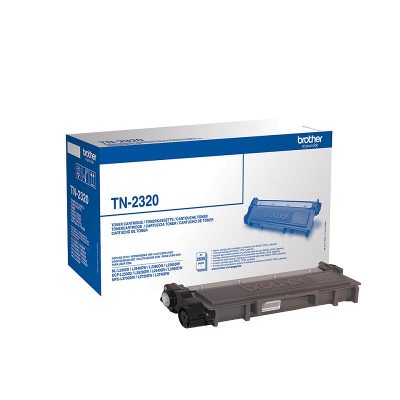 Brother Cartridge TN-2320 TN2320 Black Schwarz (TN2320)