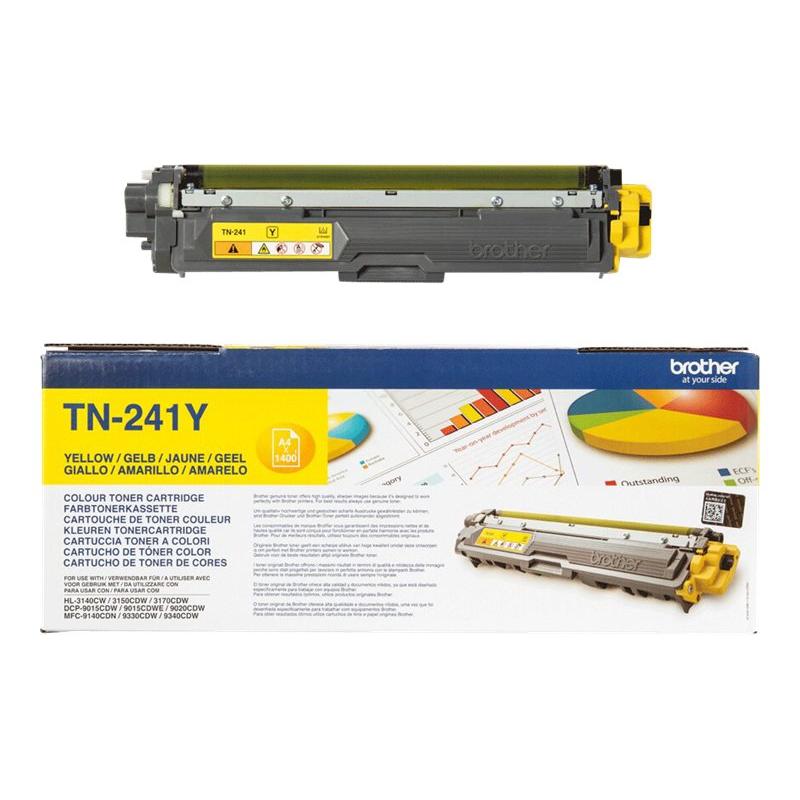 Brother Cartridge TN-241 TN241 Yellow Gelb (TN241Y)
