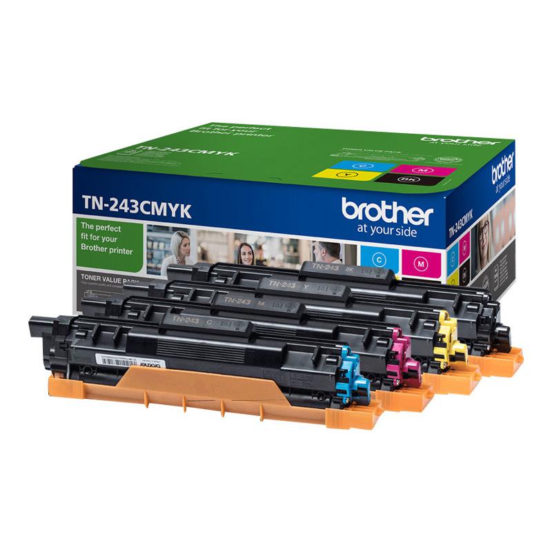 Brother Toner TN-243 TN243 CMYK (TN243CMYK)