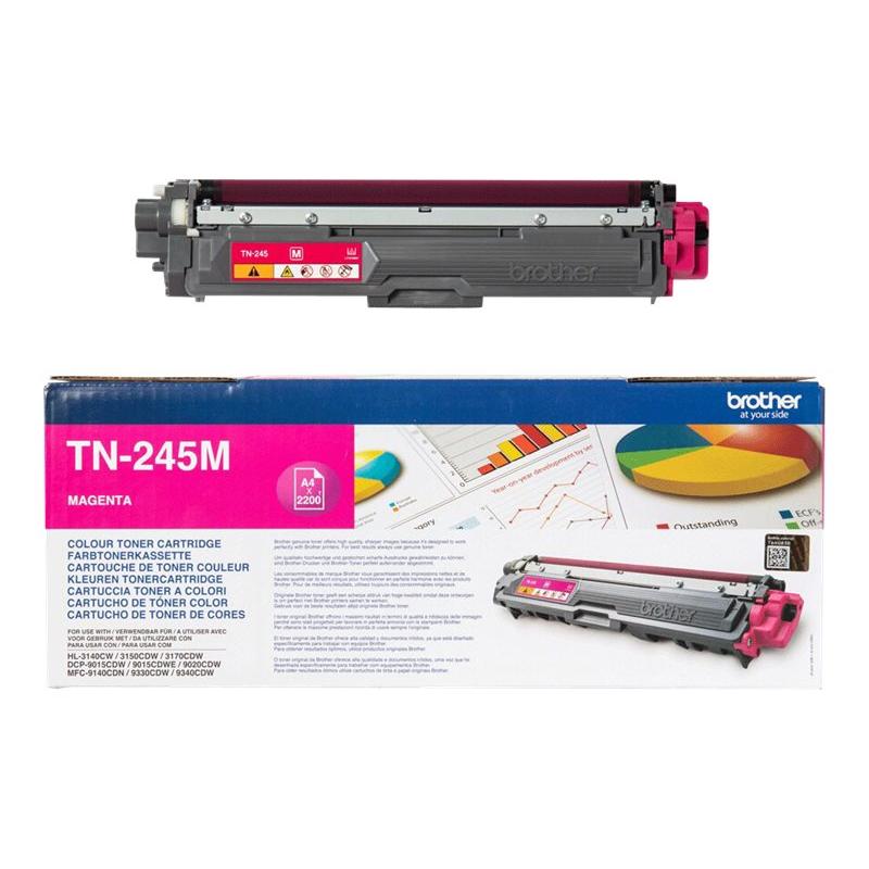 Brother Cartridge TN-245 TN245 Magenta 2,2k (TN245M)