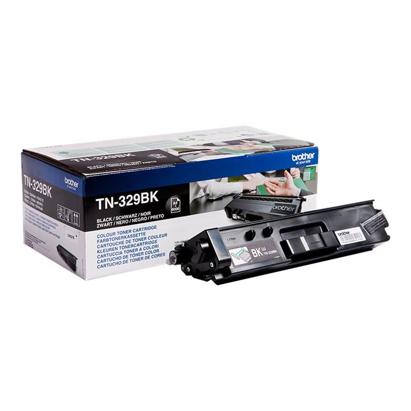 Brother Cartridge TN-329 TN329 Black Schwarz (TN329BK)