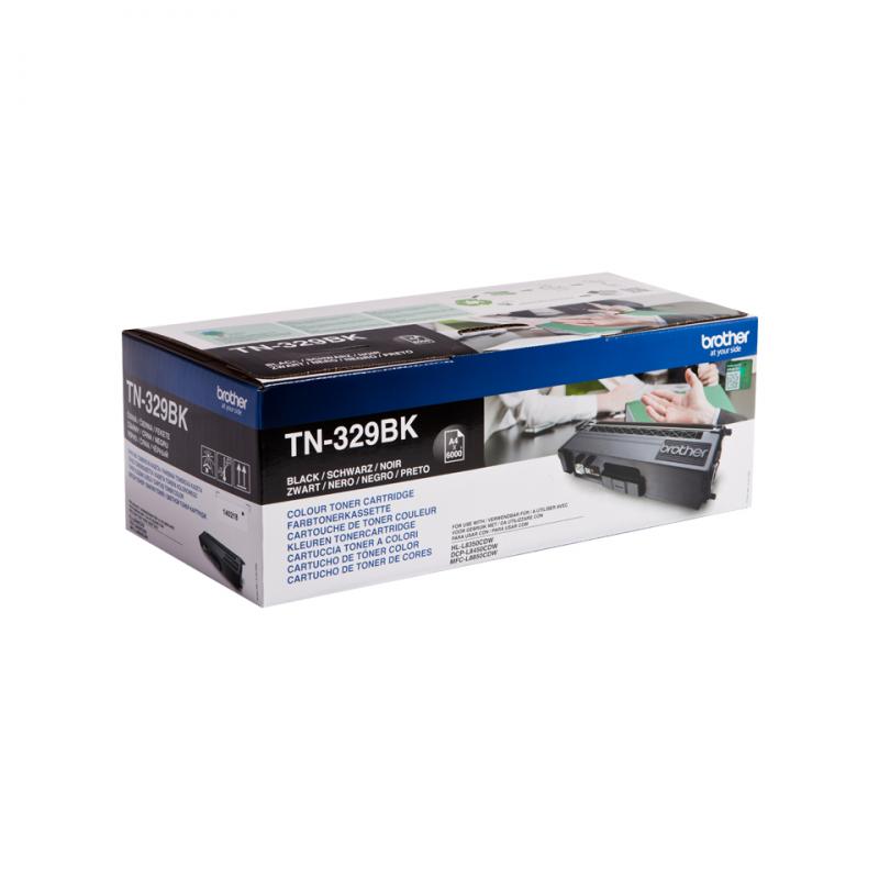 Brother Cartridge TN-329 TN329 Black Schwarz (TN329BK)