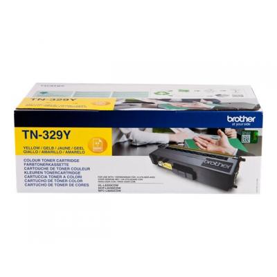Brother Cartridge TN-329 TN329 Yellow Gelb (TN329Y)
