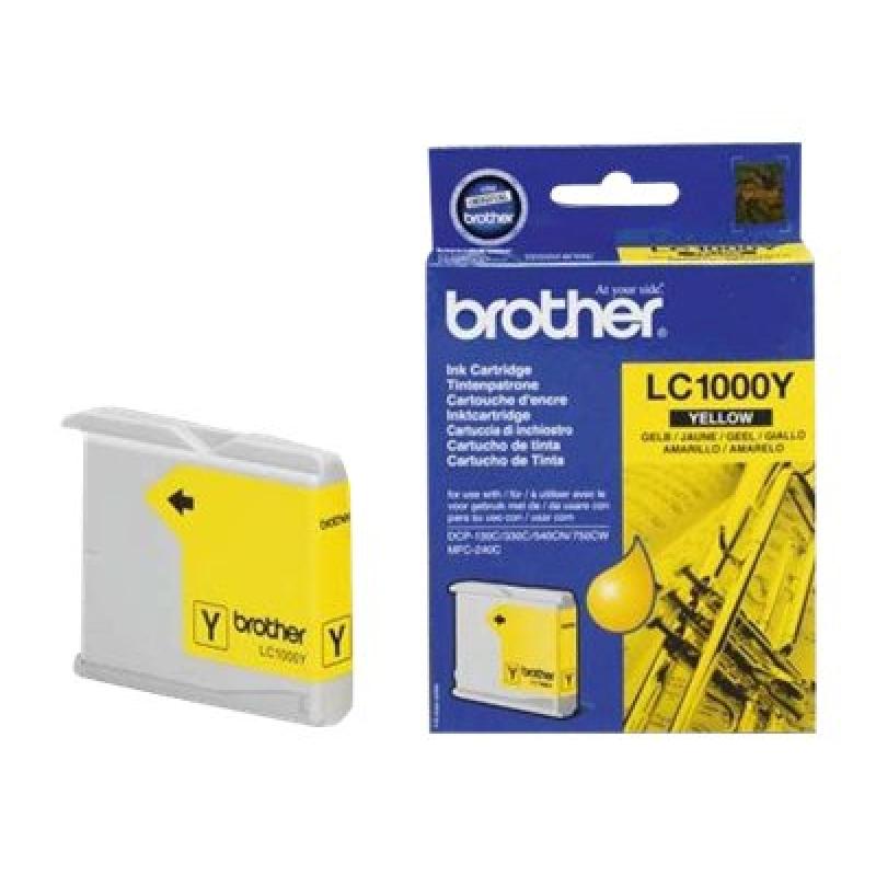 Brother Ink LC 1000 Yellow Gelb (LC1000Y)