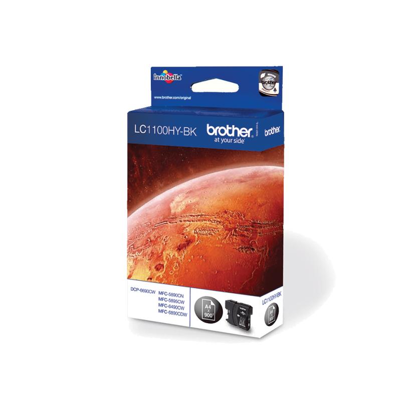 Brother Ink LC 1100 HC Black Schwarz (LC1100HYBK)