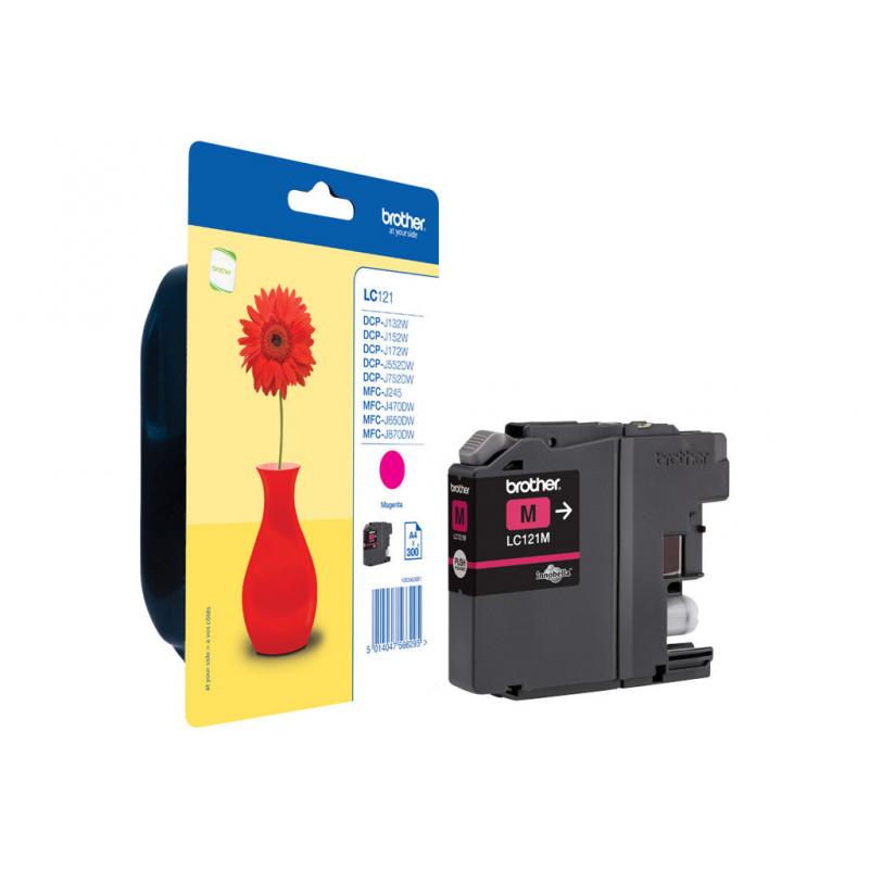 Brother Ink LC 121 Magenta 0,3k (LC121M)