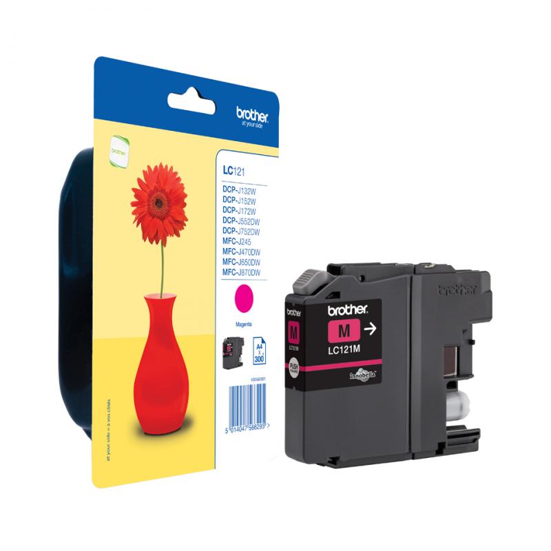 Brother Ink LC 121 Magenta 0,3k (LC121M)