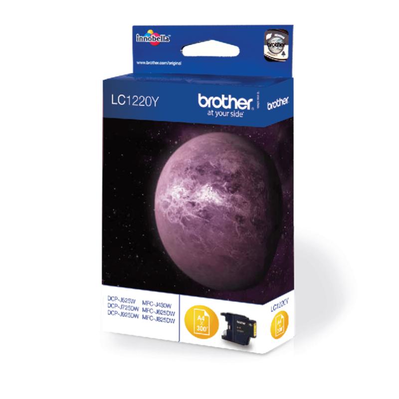 Brother Ink LC 1220 Yellow Gelb (LC1220Y)