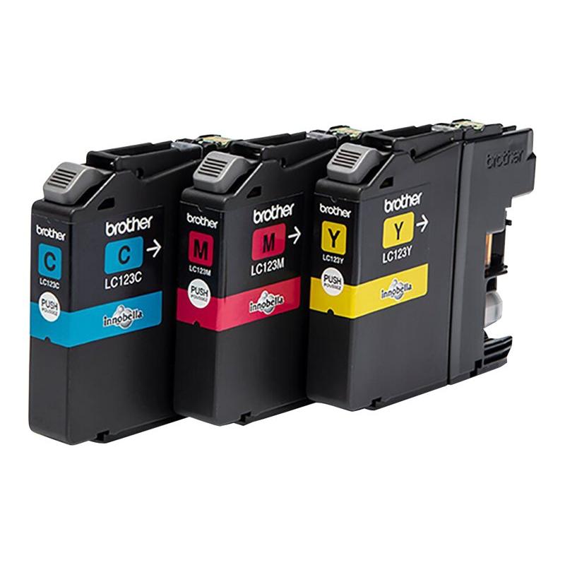 Brother Ink LC 123 Color-Pack ColorPack (LC123RBWBPDR)