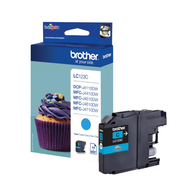 Brother Ink LC 123 Cyan (LC123C)