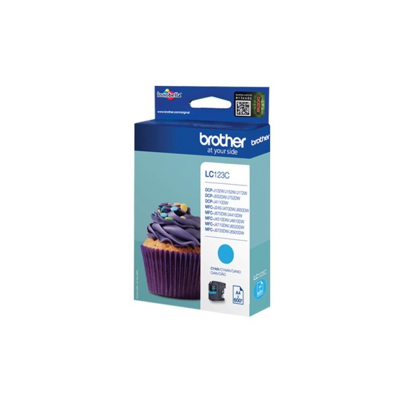 Brother Ink LC 123 Cyan (LC123C)
