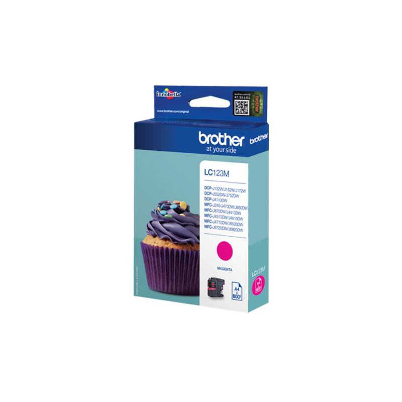 Brother Ink LC 123 Magenta (LC123M)