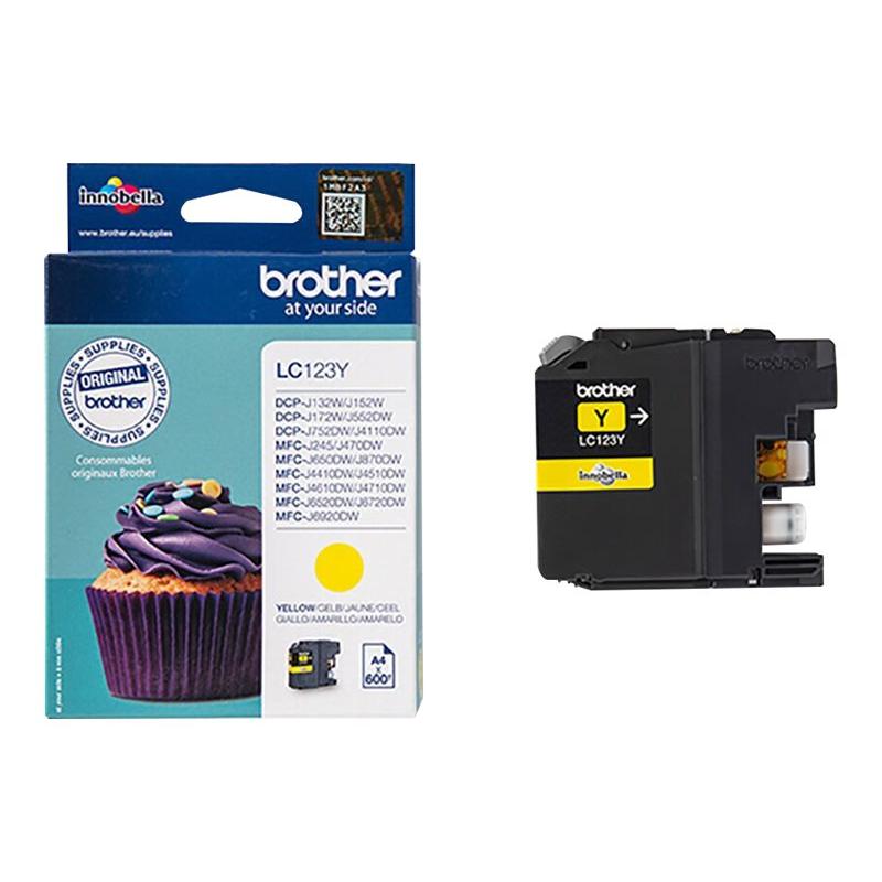 Brother Ink LC 123 Yellow Gelb (LC123Y)
