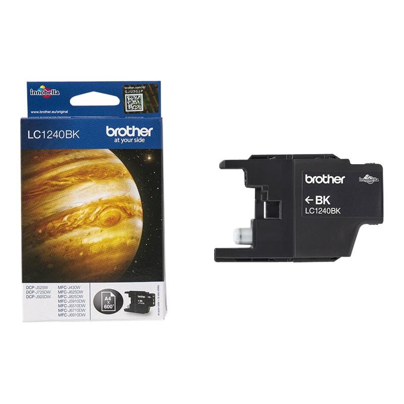 Brother Ink LC 1240 Black Schwarz (LC1240BK)