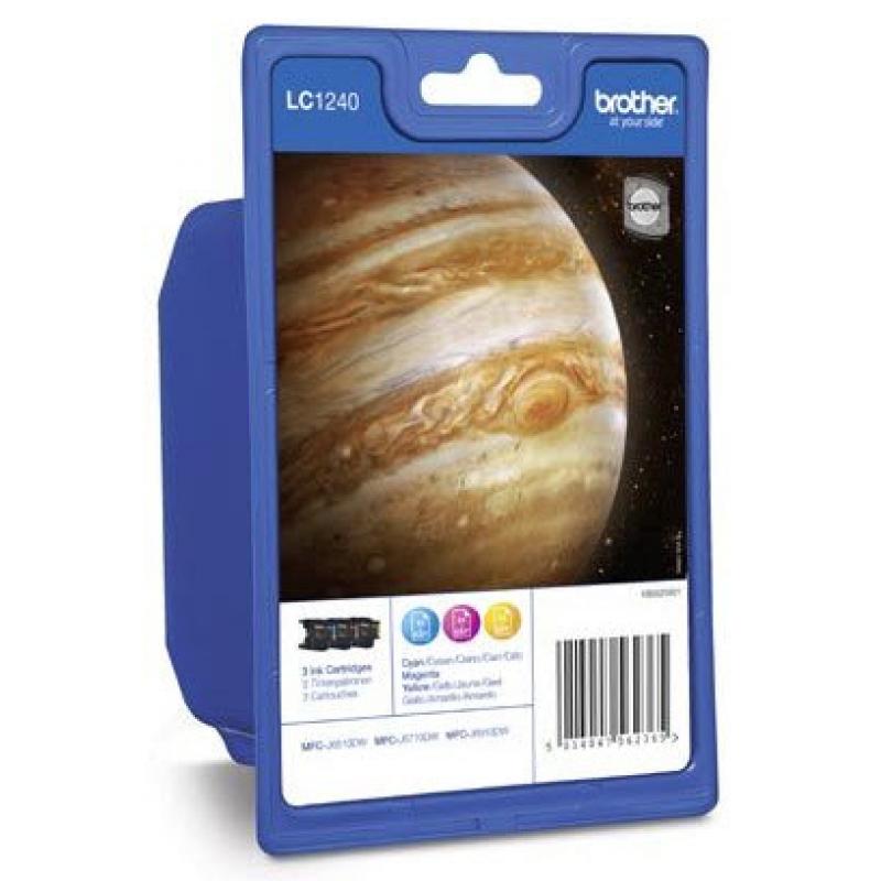 Brother Ink LC 1240 Rainbow-Pack RainbowPack (LC1240RBWBPDR)
