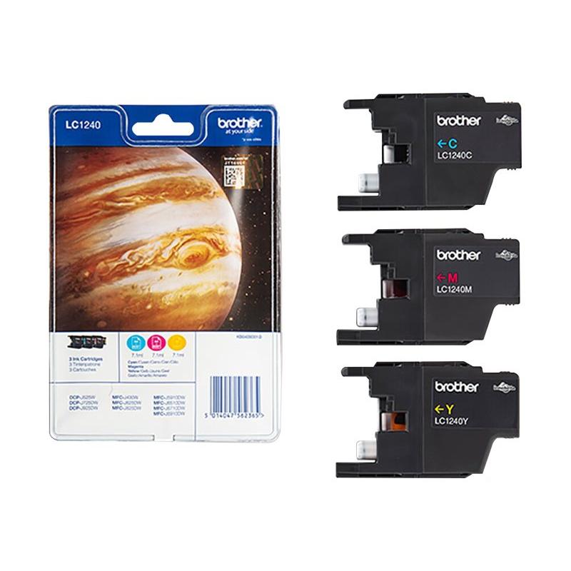 Brother Ink LC 1240 Rainbow-Pack RainbowPack (LC1240RBWBPDR)