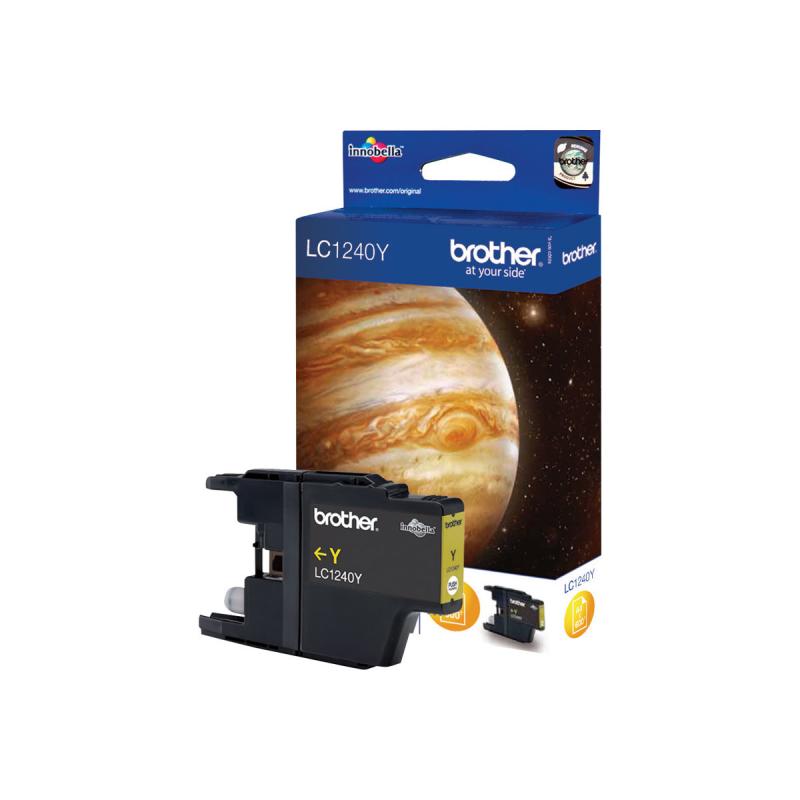 Brother Ink LC 1240 Yellow Gelb 0,6k (LC1240Y)