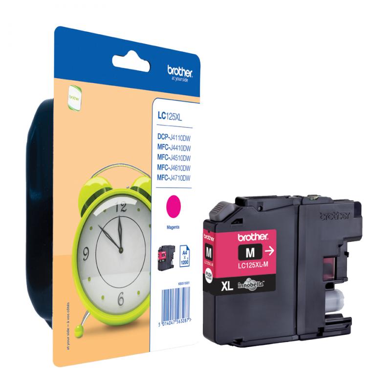 Brother Ink LC 125XL Magenta 1,2k (LC125XLM)