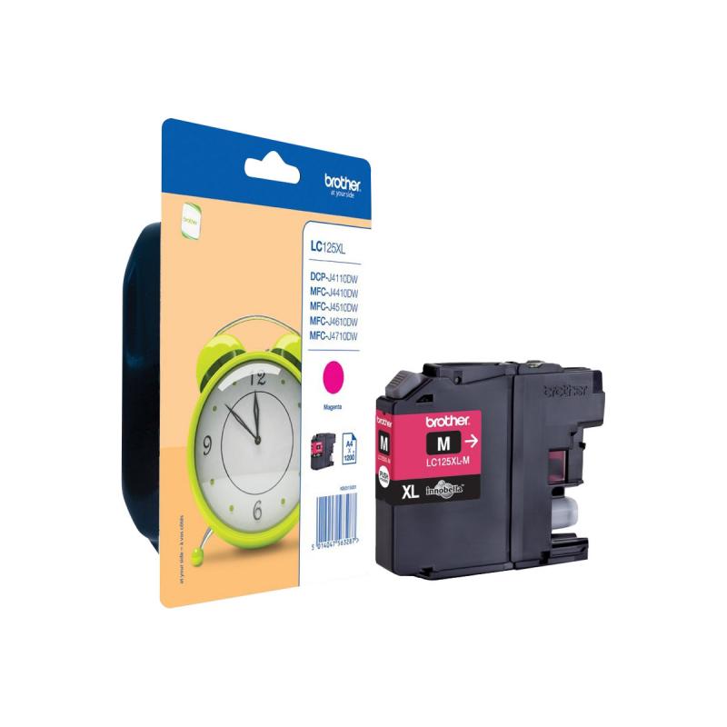 Brother Ink LC 125XL Magenta 1,2k (LC125XLM)