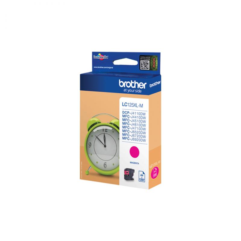 Brother Ink LC 125XL Magenta 1,2k (LC125XLM)