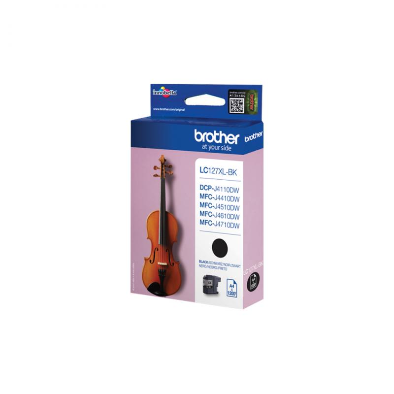 Brother Ink LC 127XL Black Schwarz (LC127XLBK)