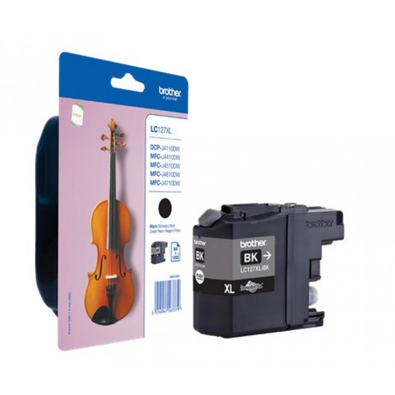 Brother Ink LC 127XL Black Schwarz Twin-Pack TwinPack (LC127XLBKBP2DR)