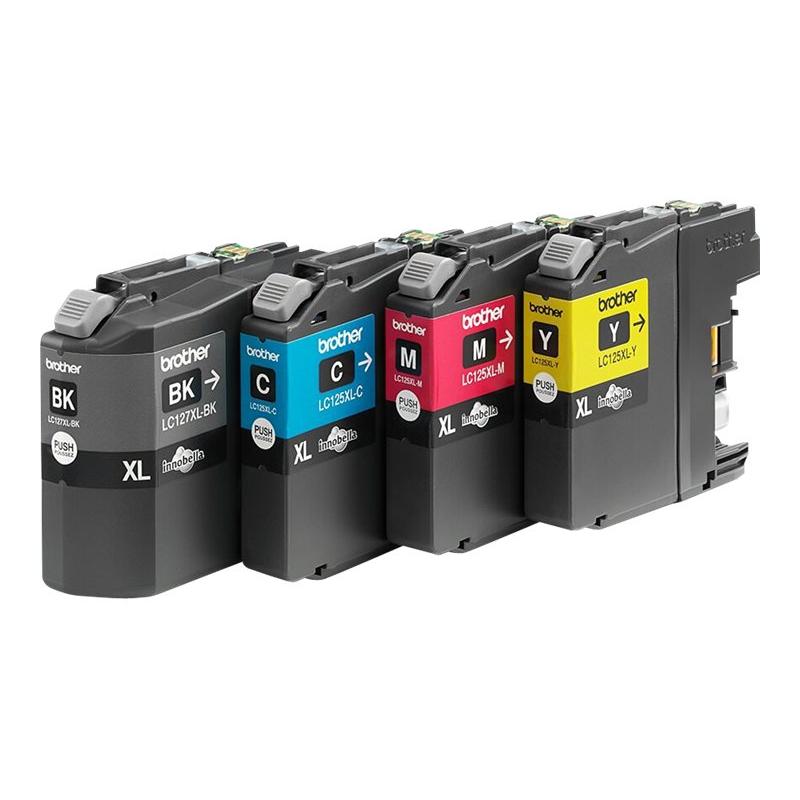 Brother Ink LC 127XL Rainbow-Pack RainbowPack (LC127XLVALBPDR)