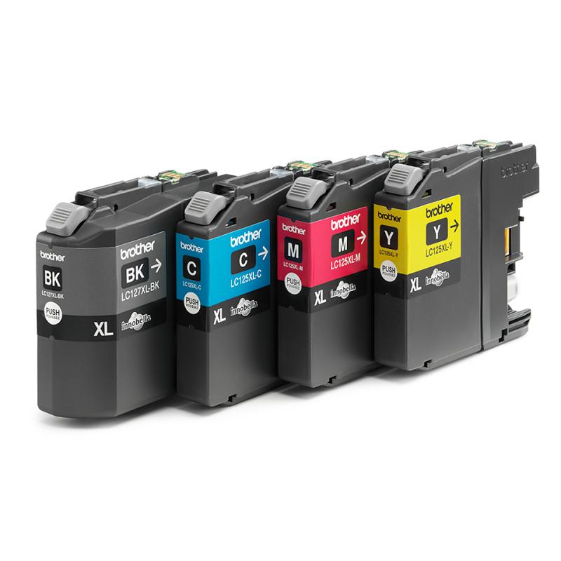 Brother Ink LC 127XL Rainbow-Pack RainbowPack (LC127XLVALBPDR)