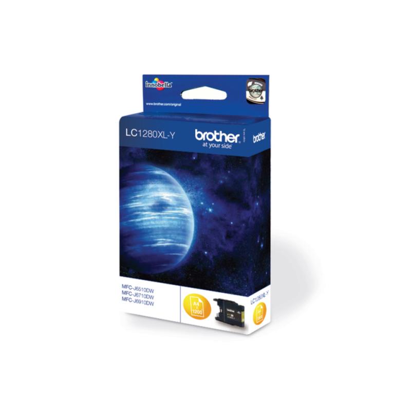 Brother Ink LC 1280XL Yellow Gelb 1,2k (LC1280XLY)