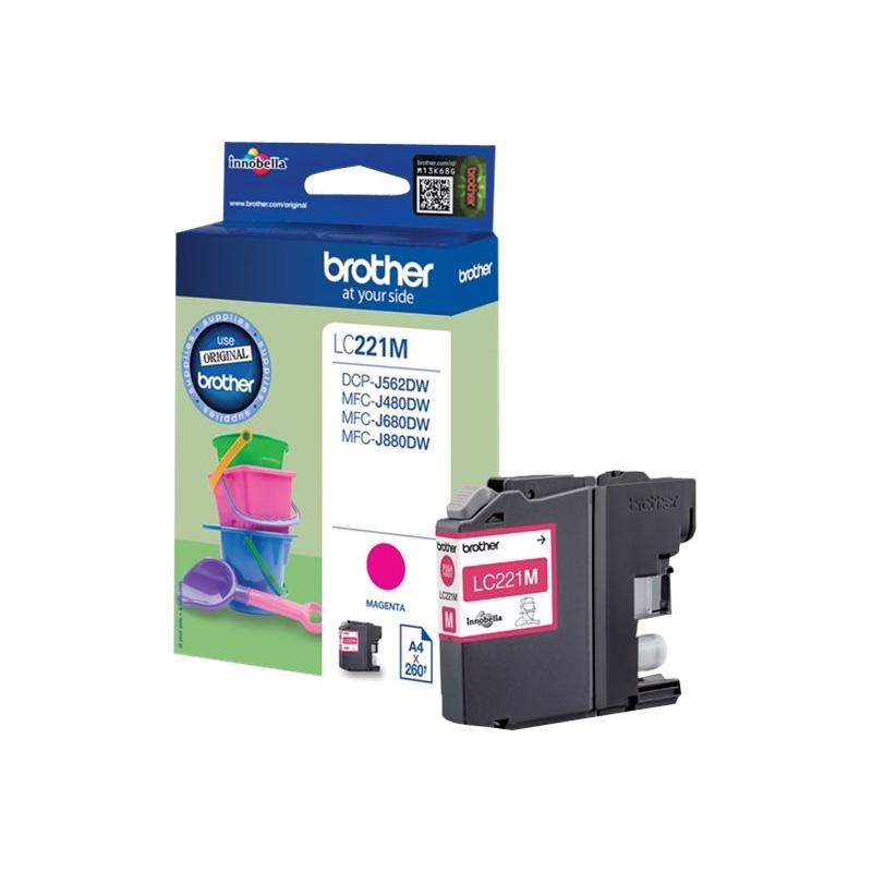 Brother Ink LC 221 Magenta 0,26k (LC221M)