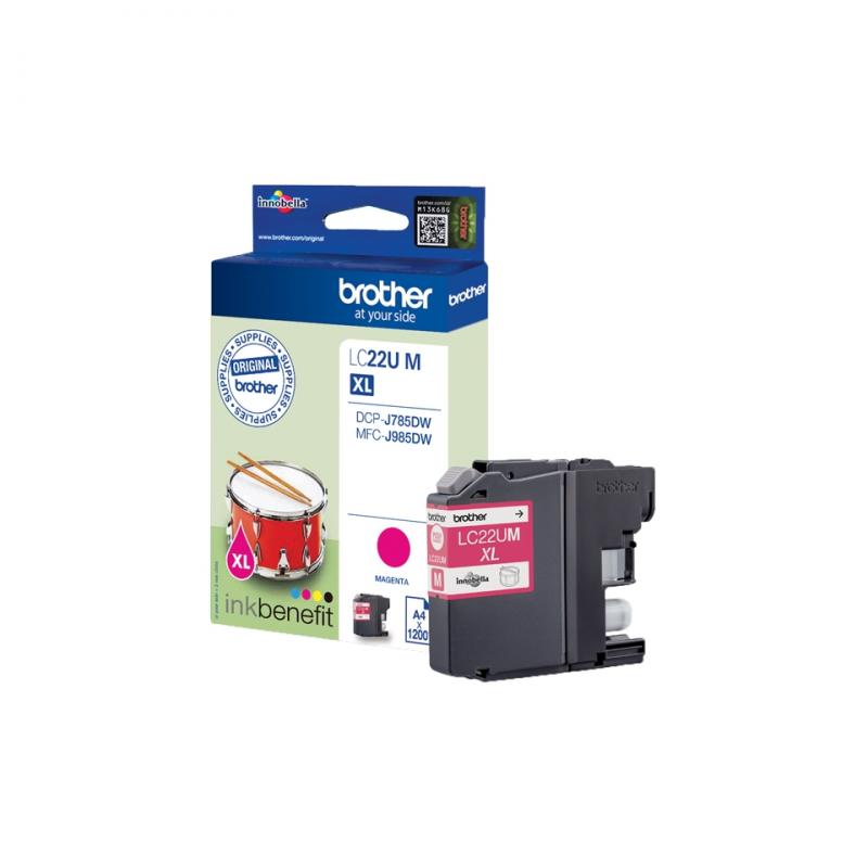 Brother Ink LC 22U Magenta 1,2k (LC22UM)