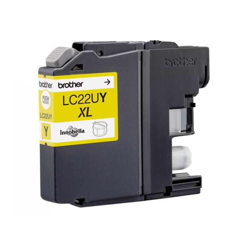 Brother Ink LC 22U Yellow Gelb 1,2k (LC22UY)