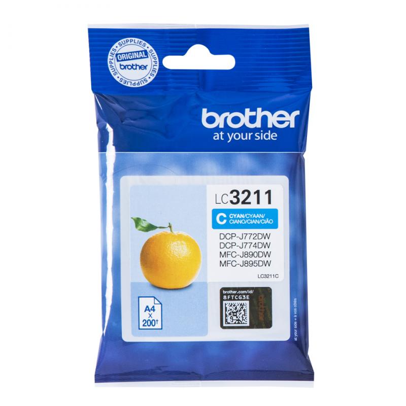Brother Ink LC 3211 Cyan (LC3211C)
