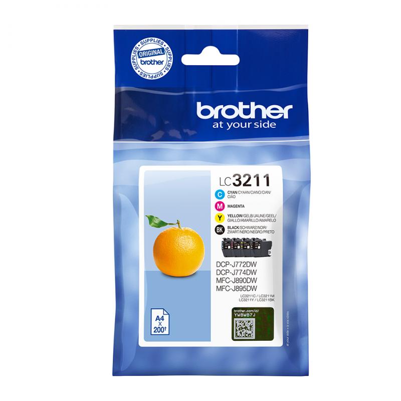 Brother Ink LC 3211 Multipack (LC3211VALDR)