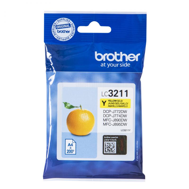 Brother Ink LC 3211 Yellow Gelb (LC3211Y)
