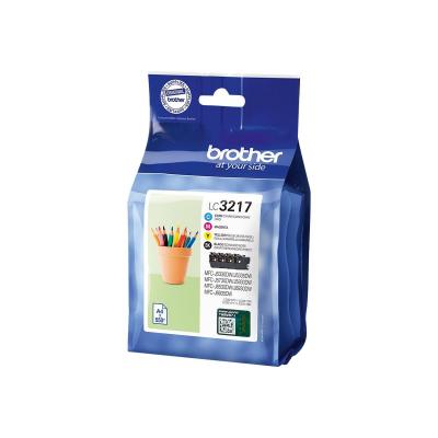 Brother Ink LC 3217 Rainbow-Pack RainbowPack (LC3217VALDR)