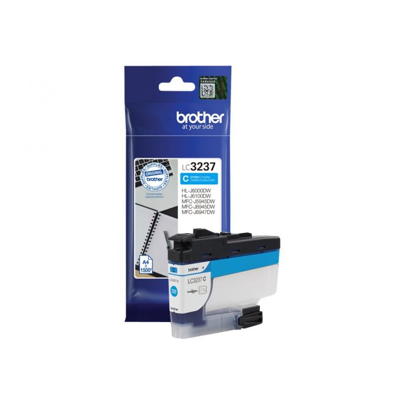Brother Ink LC-3237 LC3237 Cyan (LC3237C)