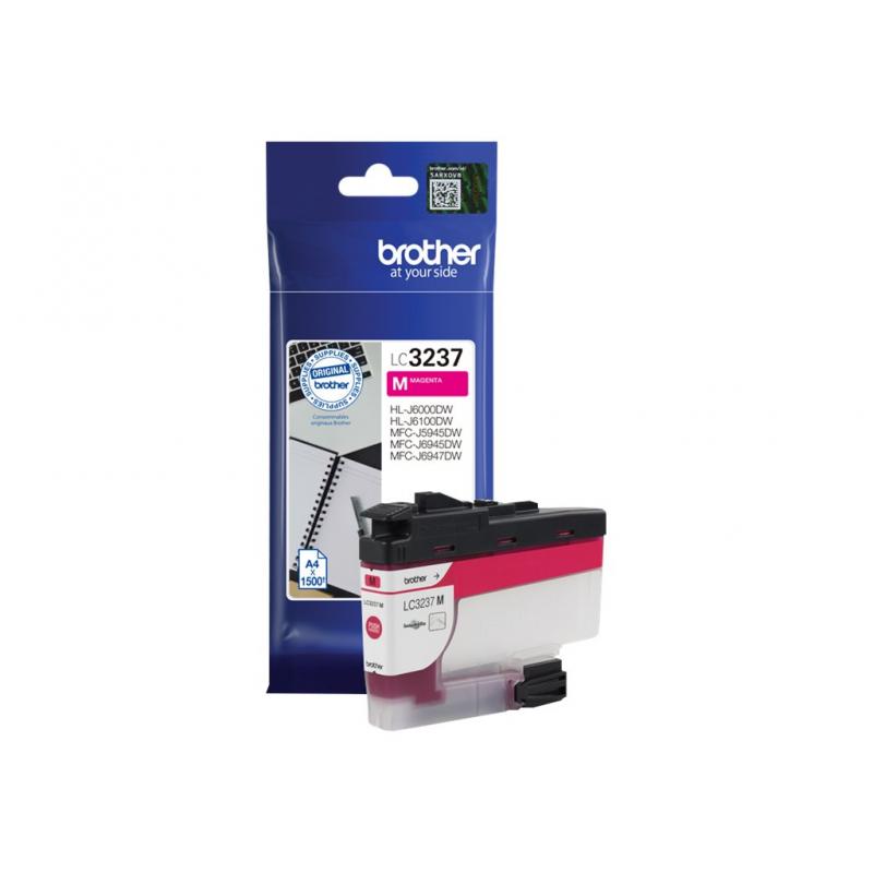 Brother Ink LC-3237 LC3237 Magenta (LC3237M)