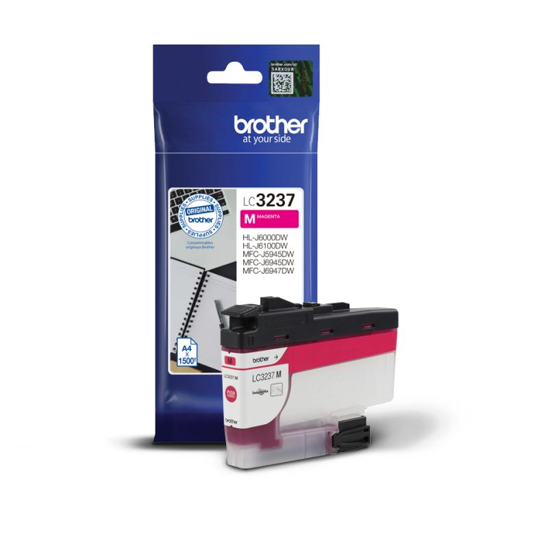Brother Ink LC-3237 LC3237 Magenta (LC3237M)