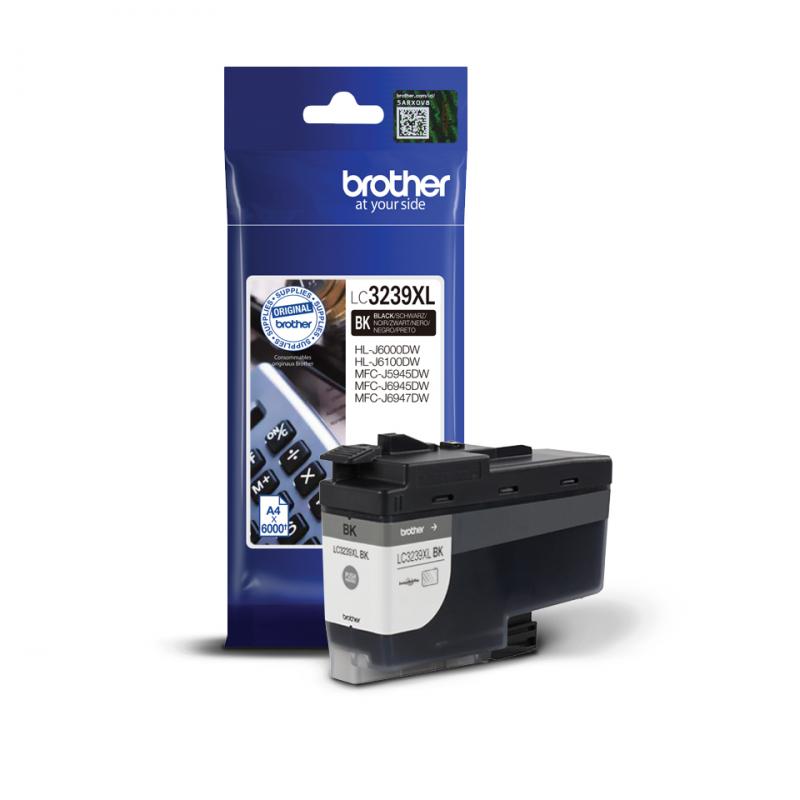 Brother Ink LC-3239 LC3239 Black Schwarz XL (LC3239XLBK)