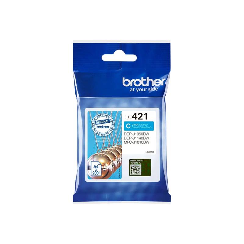 Brother Ink LC 421 Cyan (LC421C)