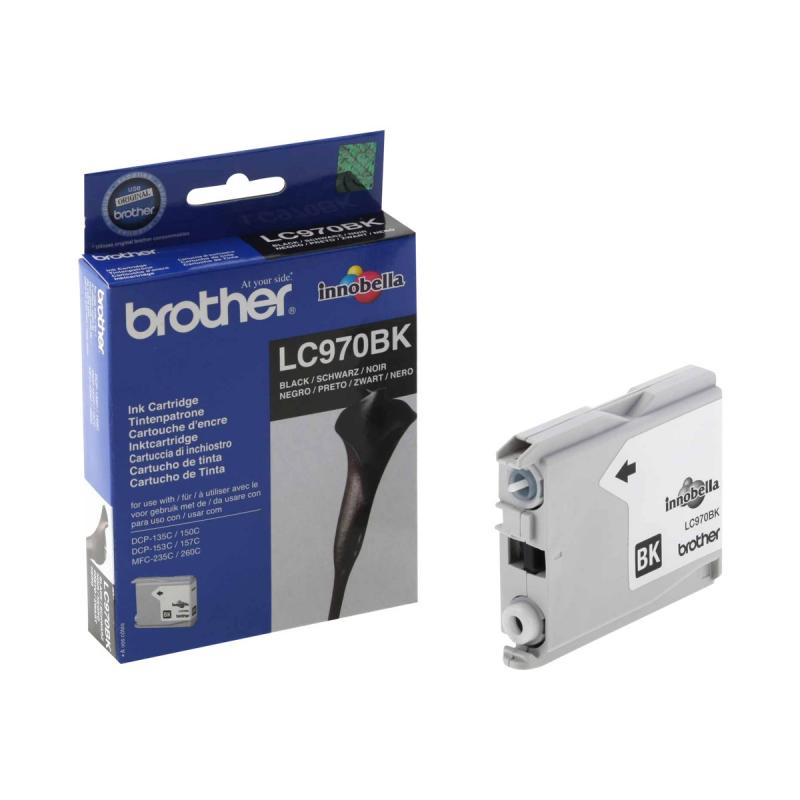 Brother Ink LC 970 Black Schwarz 0,35k (LC970BK)