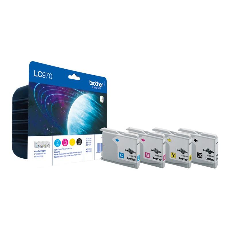 Brother Ink LC 970 Rainbow-Pack RainbowPack (LC970VALBP)