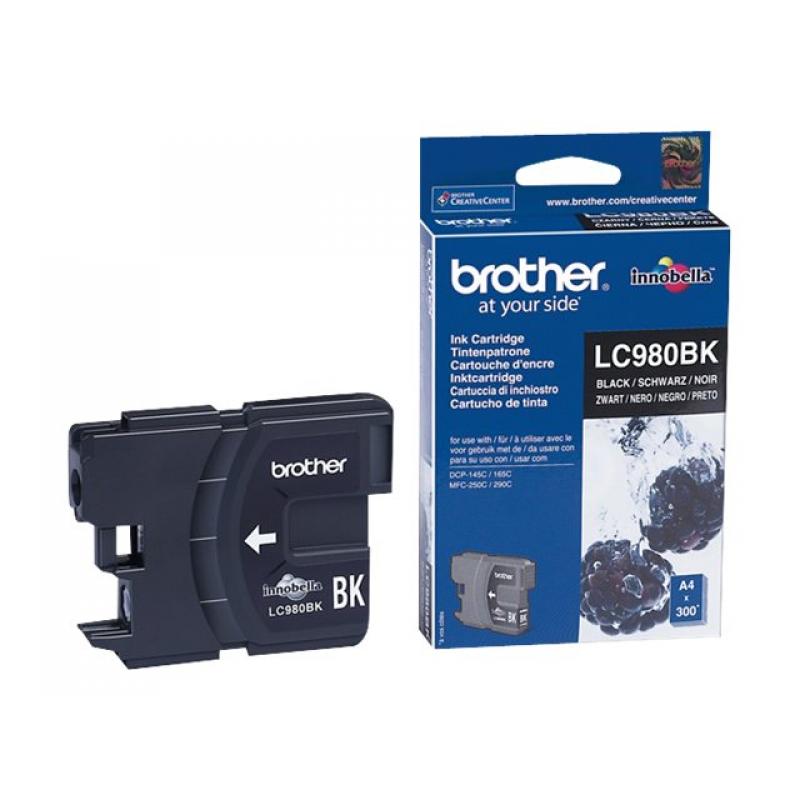 Brother Ink LC 980 Black Schwarz (LC980BK)